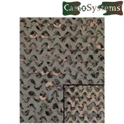 Filet de camouflage militaire 3x3m Woodland