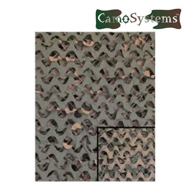 Filet de camouflage militaire 3x3m Woodland