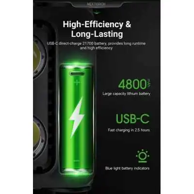 NEX-P21 Lampe de Bouclier P21 3000 Lumens Nextorch by ADAROM