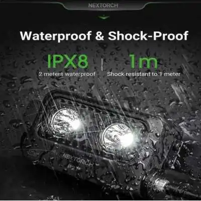 NEX-P21 Lampe de Bouclier P21 3000 Lumens Nextorch by ADAROM