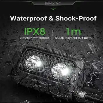 Lampe de Bouclier P21 3000 Lumens Nextorch