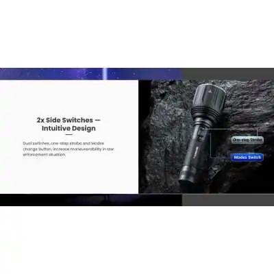 NEX-P82 Lampe longue distance P82 1100 mètres Nextorch by ADAROM