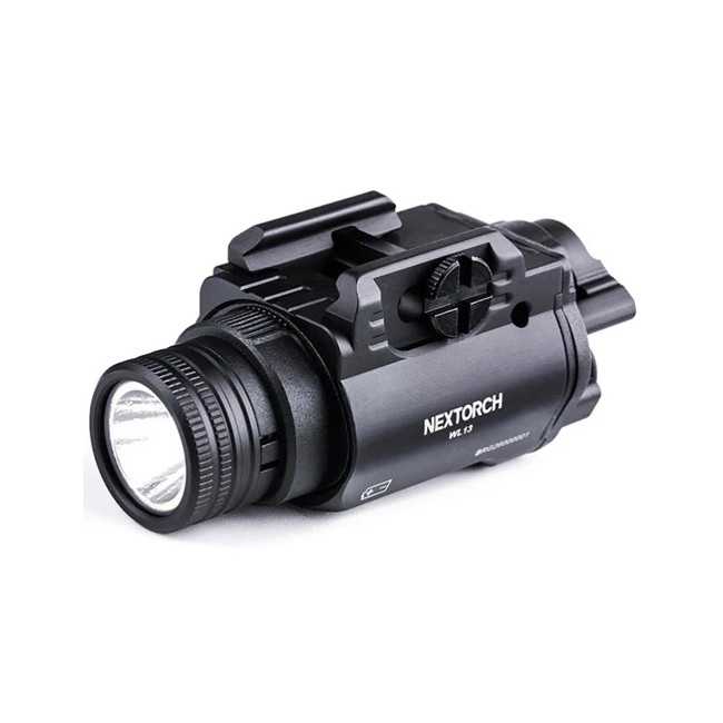 Lampe D'arme Nextorch WL21R – 650 Lumens + Laser Rouge – Fixation Rail – NEUF