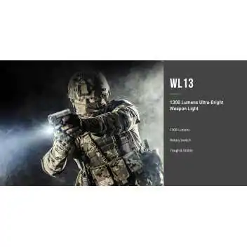 NEX-WL13 Lampe tactique d'arme WL13 NEXTORCH by ADAROM