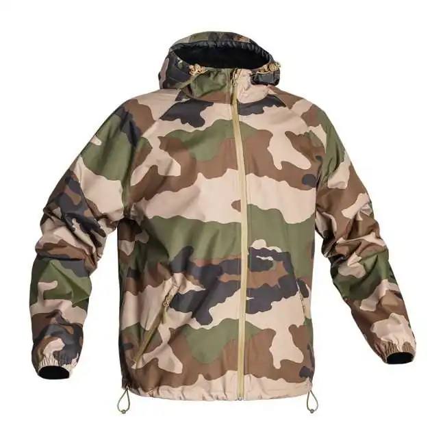 A10-01.201920 Veste courte Lightshell RAIN PROTECT camo fr/ce A10 by ADAROM