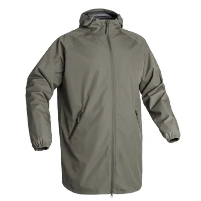 A10-01.201931 Veste longue Lightshell RAIN PROTECT vert olive A10 by ADAROM