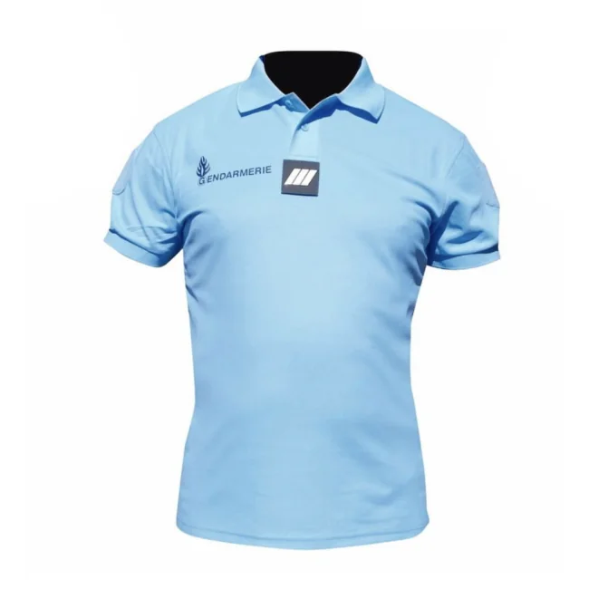 Polo Gendarmerie Cooldry OPEX 19 BLEU by ADAROM