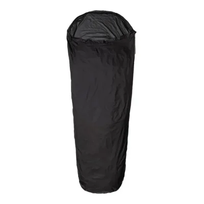 Sursac de couchage BIVVI BAG Snugpak 019 NOIR ouvert