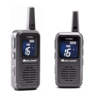 Lot de 2 radios 777 Pro Walkie Talkie Midland
