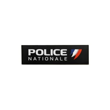 Bandeau Gomme “POLICE NATIONALE” Velcro 25×7 cm GK Pro