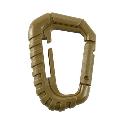 Mousqueton Tactique Molle 6x4cm M-tac Coyote