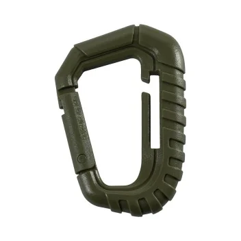 Mousqueton Tactique Molle 6x4cm M-tac Olive