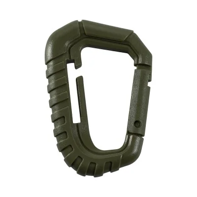 Mousqueton Tactique Molle 6x4cm M-tac Olive