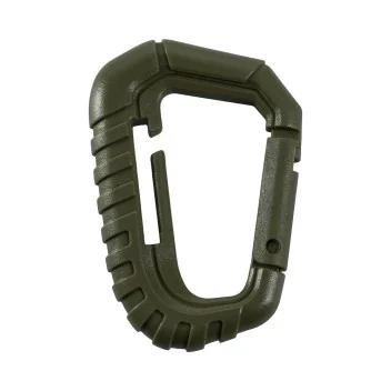 Mousqueton Tactique Molle 6x4cm M-tac Olive