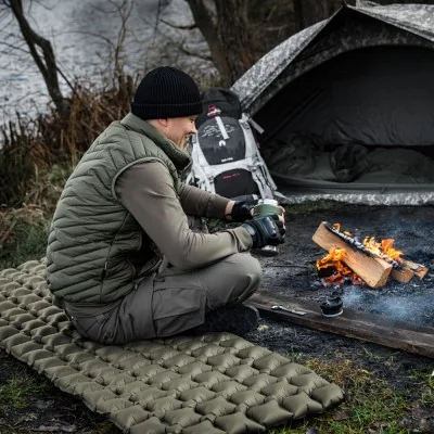 Tapis de Sol Gonflable 195 x 58 x 5 cm M-Tac Olive