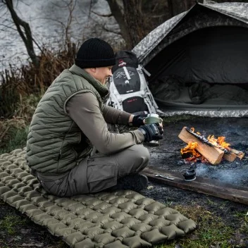 Tapis de Sol Gonflable 195 x 58 x 5 cm M-Tac Olive