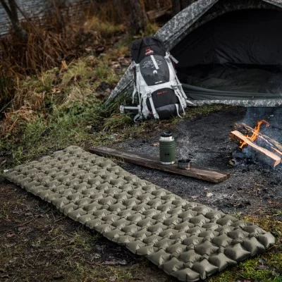 Tapis de Sol Gonflable 195 x 58 x 5 cm M-Tac Olive