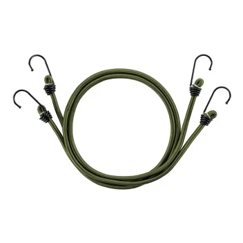 Tendeurs Élastique Boucle métal Lot de 2 M-Tac Olive