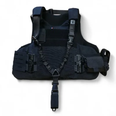 Sangle d'Arme 1 point 110cm C4 Tactical 01 - Noir