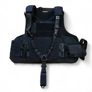 Sangle d'Arme 1 point 110cm C4 Tactical 01 - Noir