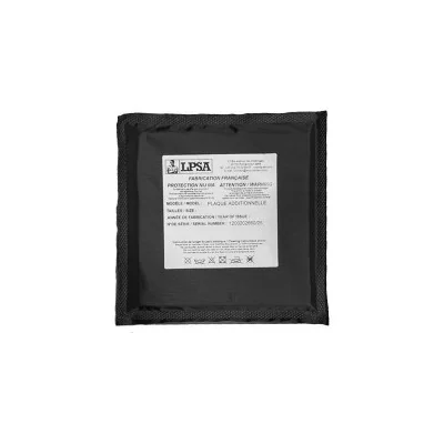 Plaque balistique latérale souple NIJ IIIA 0.250KG 150X150MM 10 Joules LPSA