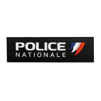 Bandeau Gomme “POLICE NATIONALE” Velcro 25×7 cm GK Pro*