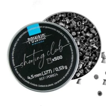 Plombs Plats Cal. 4.5 x500 POWAIR*