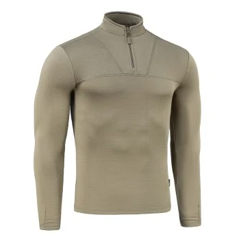 Sweat zippé Thermique 250g/m² Delta Niv.2 M-Tac Tan