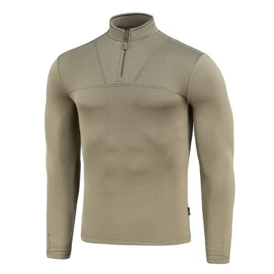 Sweat zippé Thermique 250g/m² Delta Niv.2 M-Tac Tan