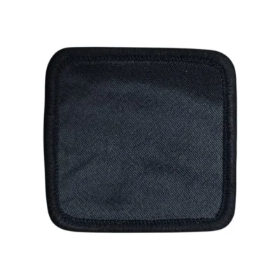 Patch 5x5cm Velcro de signalisation et balisage individuelle Noir