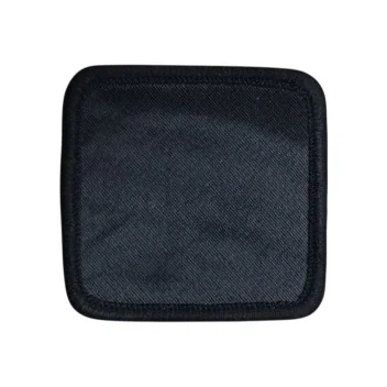 Patch 5x5cm Velcro de signalisation et balisage individuelle Noir