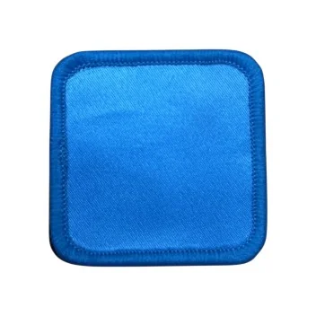 Patch 5x5cm Velcro de signalisation et balisage individuelle Bleu