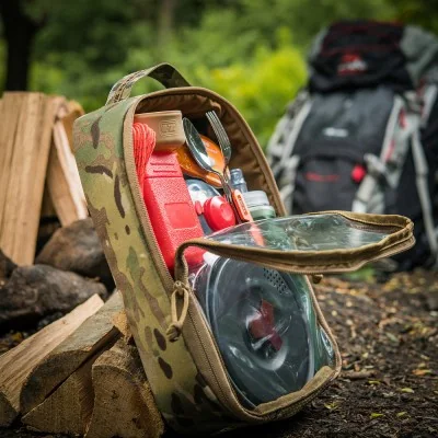 Pochette de Voyage Transparent Small Elite M-Tac Multicam