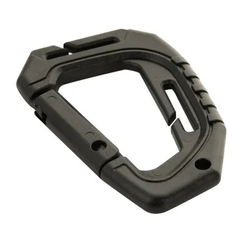 Mousqueton Tactique Molle 9.3cm M-tac Noir