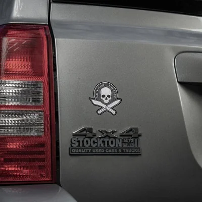 Autocollant réfléchissant No Knife-No Life M-tac