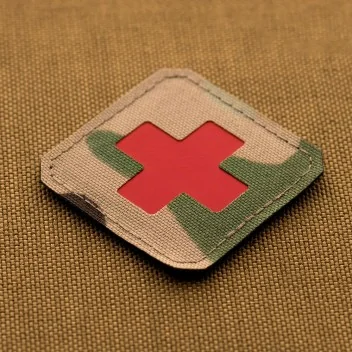 Patch Médical Croix Rouge 4.5x4.5cm M-Tac Multicam