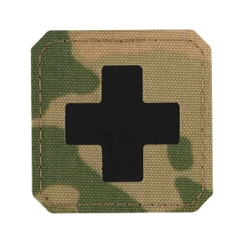 Patch Médical Croix Noir 4.5x4.5cm M-Tac Multicam