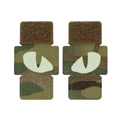 Patch Molle x2 Yeux de Tigre 4 x2.5cm M-Tac Multicam