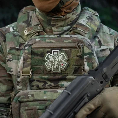 Patch Velcro Paramedic 8cm M-Tac Multicam