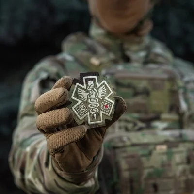 Patch Velcro Paramedic 8cm M-Tac Multicam