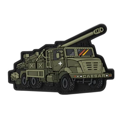 Patch Velcro CAESAR PVC 10x6.4cm M-Tac Olive