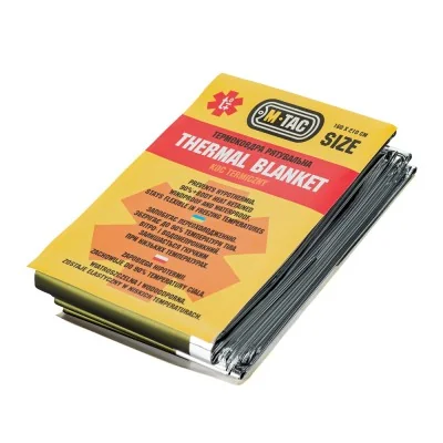 Couverture de Survie Thermique 160x210cm M-Tac Olive