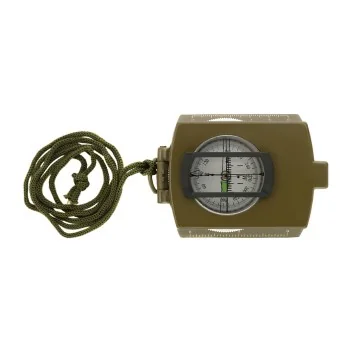 Boussole Militaire sur cadre pliable a Viseur M-Tac Olive