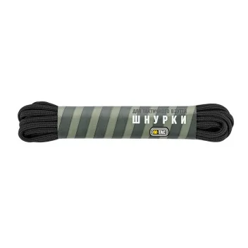 Lacets PARACORD 4mm TYPE.3 M-Tac Noir