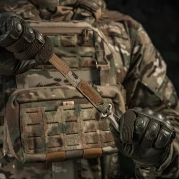 Porte Accessoires Molle Avec Mousqueton M-Tac Multicam
