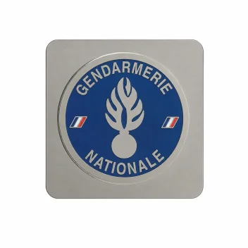 Médaille Gendarmerie à support carré - GK Pro