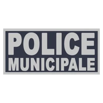 Flap Velcro Police Municipale LPSA 28x13cm*