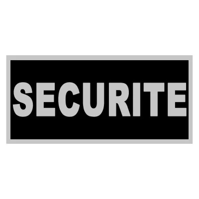 Flap Velcro SECURITE LPSA 28x13cm*