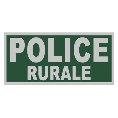 Flap Velcro Police Rurale LPSA 28x13cm*