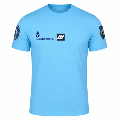 T-Shirt Piqué Gendarmerie Cooldry 180gm² Patrol Bleu *